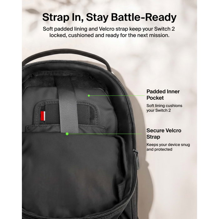 Belkin Gaming Crossbody Bag para Nintendo Switch 2 - Black