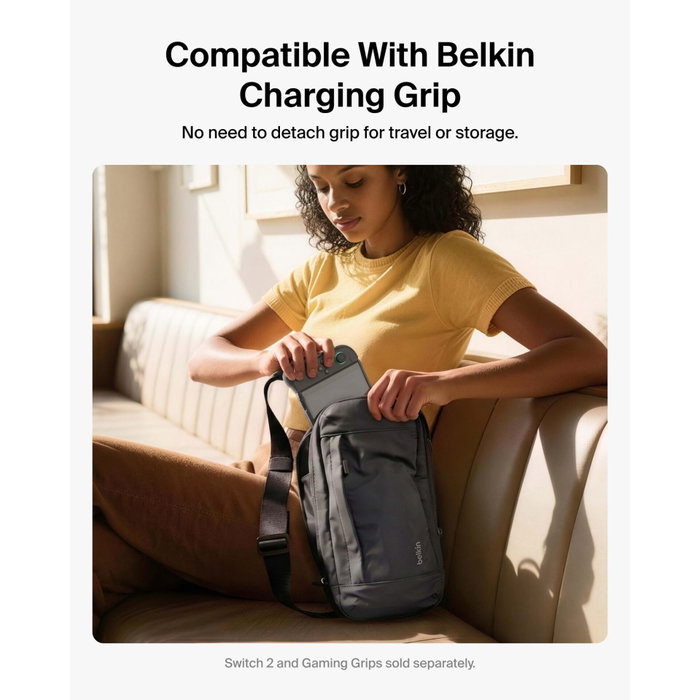 Belkin Gaming Crossbody Bag para Nintendo Switch 2 - Black