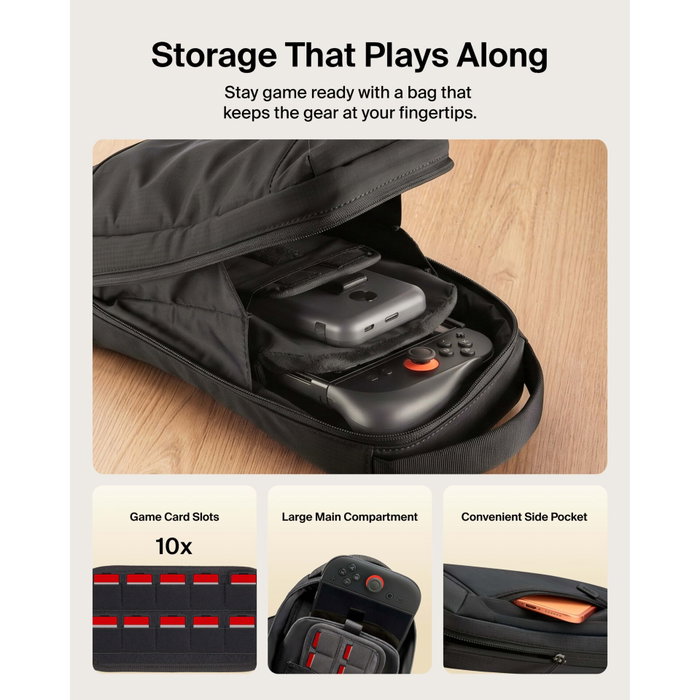 Belkin Gaming Crossbody Bag para Nintendo Switch 2 - Black