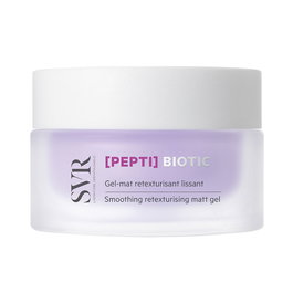 SVR [PEPTI]BIOTIC Gel-Mat Retexturizante Lissant 50 ml - Gel Ligero con Acido Hialuronico y Peptidos para Piel Grasa, Mate 24h