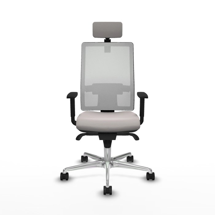PIQUERAS Y CRESPO Silla de oficina Horna con mecanismo Sincro Blanco PIQUERAS Y CRESPO Silla de oficina Horna con mecanismo Sincro Blanco