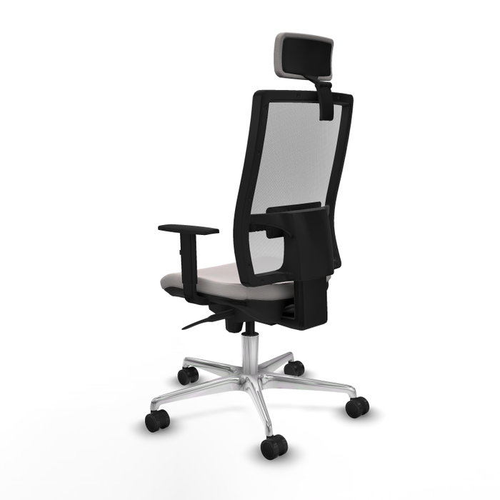 PIQUERAS Y CRESPO Silla de oficina Horna con mecanismo Sincro Blanco PIQUERAS Y CRESPO Silla de oficina Horna con mecanismo Sincro Blanco