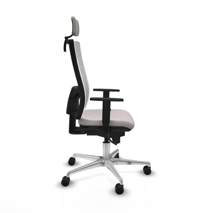 PIQUERAS Y CRESPO Silla de oficina Horna con mecanismo Sincro Blanco PIQUERAS Y CRESPO Silla de oficina Horna con mecanismo Sincro Blanco