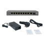 Level One PoE+Switch 8xGE PoE/1xGE/1xSFP 120W
