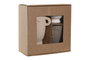 DKD Home Decor Set de 3 Jarrones de Gres Multicolor con Caras