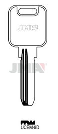JMA Llaves de Seguridad Latón UCEM- 8D