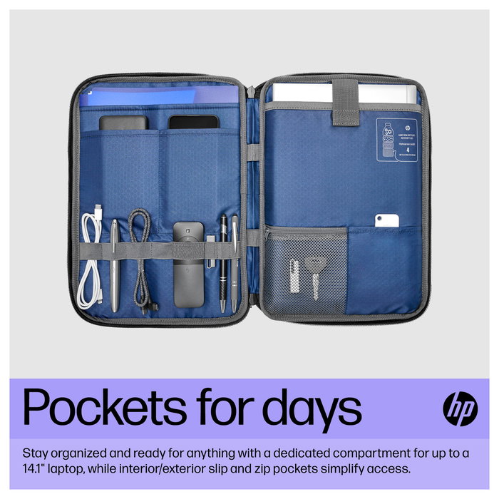 HP Funda Renew Executive para portátil de 14,1 pulgadas, Negro HP Funda Renew Executive para portátil de 14,1 pulgadas, Negro