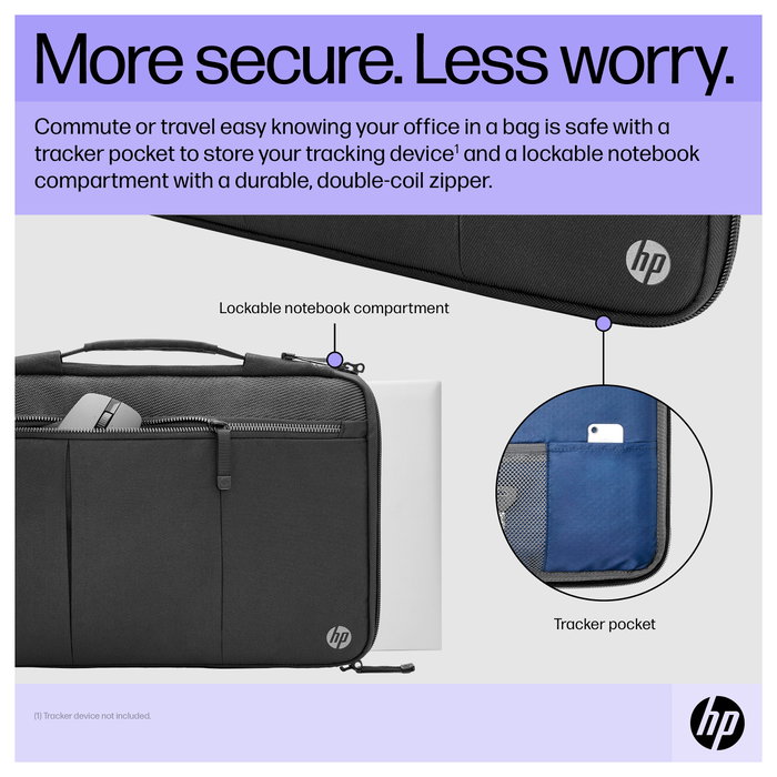 HP Funda Renew Executive para portátil de 14,1 pulgadas, Negro HP Funda Renew Executive para portátil de 14,1 pulgadas, Negro