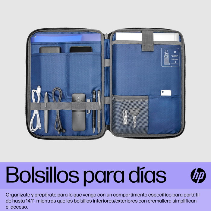 HP Funda Renew Executive para portátil 14,1 pulgadas, Negro HP Funda Renew Executive para portátil 14,1 pulgadas, Negro