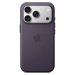 Apple Funda MagSafe para iPhone 17 Pro - Funktionsgewebe con 100% Poliéster Reciclado, Protección Anticaídas, Color Púrpura
