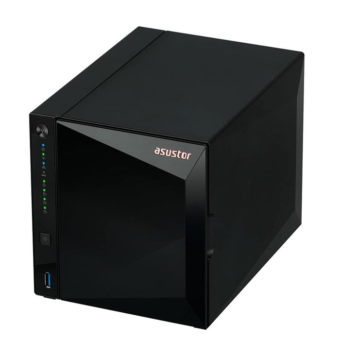 ASUSTOR AS3304T NAS Torre 4 Bahías Realtek RTD1296 2 GB DDR4 Negro