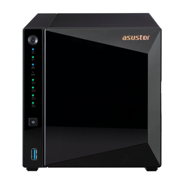 ASUSTOR AS3304T NAS Torre 4 Bahías Realtek RTD1296 2 GB DDR4 Negro