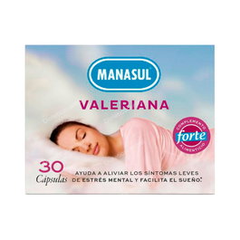 MANASUL Valeriana Forte 60 Cápsulas