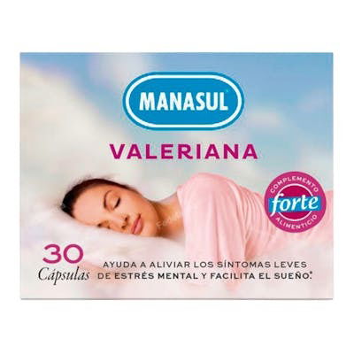 MANASUL Valeriana Forte 60 Cápsulas