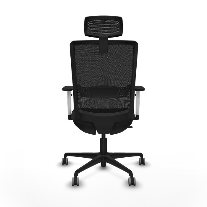 PIQUERAS Y CRESPO Silla de oficina Haches con mecanismo Sincro/Traslack, Negro PIQUERAS Y CRESPO Silla de oficina Haches con mecanismo Sincro/Traslack, Negro