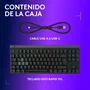 Logitech G515 RAPID TKL Teclado Gaming Tenkeyless Inalámbrico con Interruptores Analógicos Magnéticos RGB Español, 935