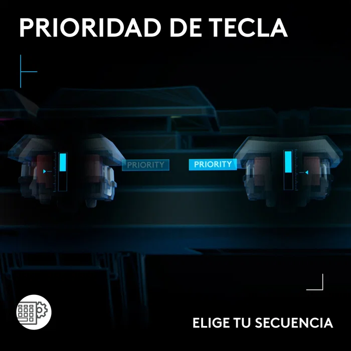 Logitech G515 RAPID TKL Teclado Mecánico Analógico de Perfil Bajo RGB Español Logitech G515 RAPID TKL Teclado Mecánico Analógico de Perfil Bajo RGB Español