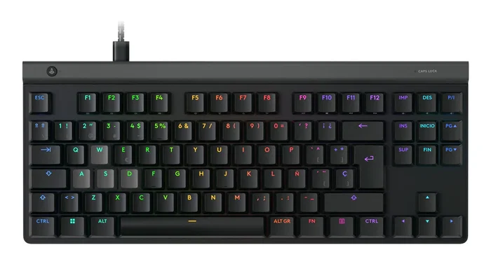Logitech G515 RAPID TKL Teclado Gaming Tenkeyless Inalámbrico con Interruptores Analógicos Magnéticos RGB Español, 935