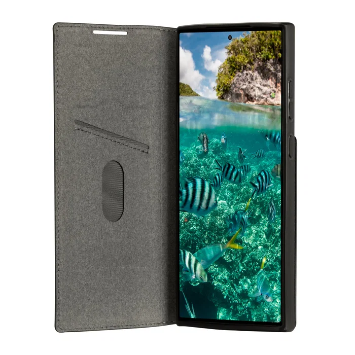 Dbramante1928 Oslo Funda para Galaxy S23 Ultra 6.8" Folio Negro