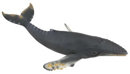 Collecta Ballena Jorobada XL Réplica 88347 - Animales Marinos de Alta Calidad para Niños +3 Años