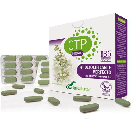 SORIA NATURAL CTP Detoxor 36 comprimidos SORIA NATURAL CTP Detoxor 36 comprimidos