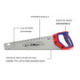 Workpro Serrucho Universal 40 cm