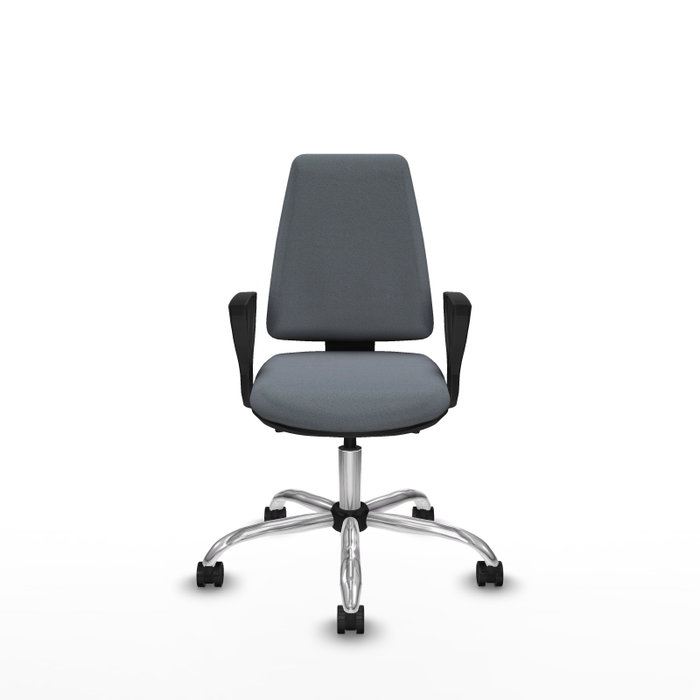 PIQUERAS Y CRESPO Silla de oficina Elche Gris con mecanismo Asincro PIQUERAS Y CRESPO Silla de oficina Elche Gris con mecanismo Asincro