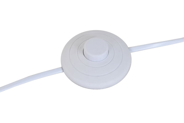 DKD Home Decor Bubla Lámpara Pie Urban Crudo Blanco 37 x 150 x 37 cm (2 Unidades)
