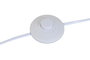 DKD Home Decor Bubla Lámpara Pie Urban Crudo Blanco 37 x 150 x 37 cm (2 Unidades)