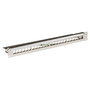 EFB Elektronik 37576.1V2 Panel de parches de 24 puertos, 1U, Plata
