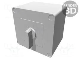LOVATO ELECTRIC Interruptor de leva de 3 polos 32A 1-0-2