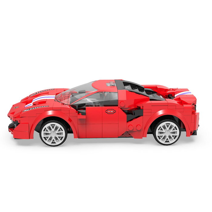 Deqube Cada Race Car App+RC 306 Piezas Coche Carreras Control Remoto 2.4GHz App Bluetooth Multilingüe