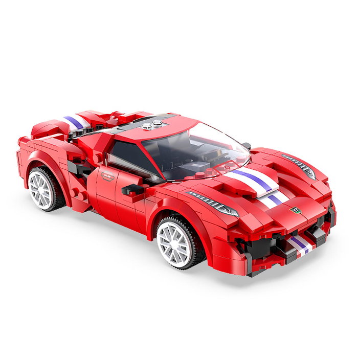 Deqube Cada Race Car App+RC 306 Piezas Coche Carreras Control Remoto 2.4GHz App Bluetooth Multilingüe