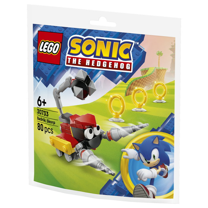 LEGO Sonic the Hedgehog Badnik: Skorp 30733 (Polybag) de 80 piezas