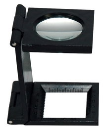 Lupa Cuentahilos Artist Plastico 6 Aumentos X 25 Mm