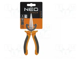 NEO TOOLS Alicates planos y prolongados de 160 mm