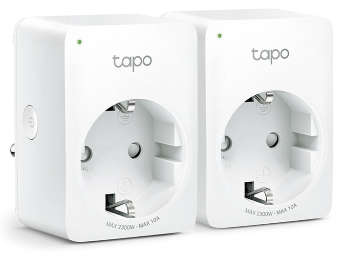 TP-Link Tapo P100 Enchufe Inteligente Wi-Fi (Pack de 2)