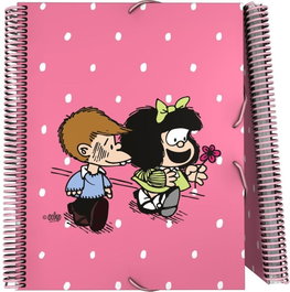 GRAFOPLAS DISEÑO Carpeta Maxiplas 30 fundas Mafalda Friends