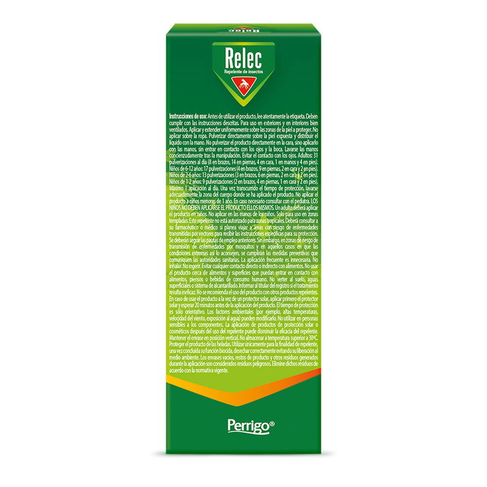 Relec Familia Protección Inmediata Repelente Mosquitos Fuerte Sensitive Spray 100 ml Relec Familia Protección Inmediata Repelente Mosquitos Fuerte Sensitive Spray 100 ml