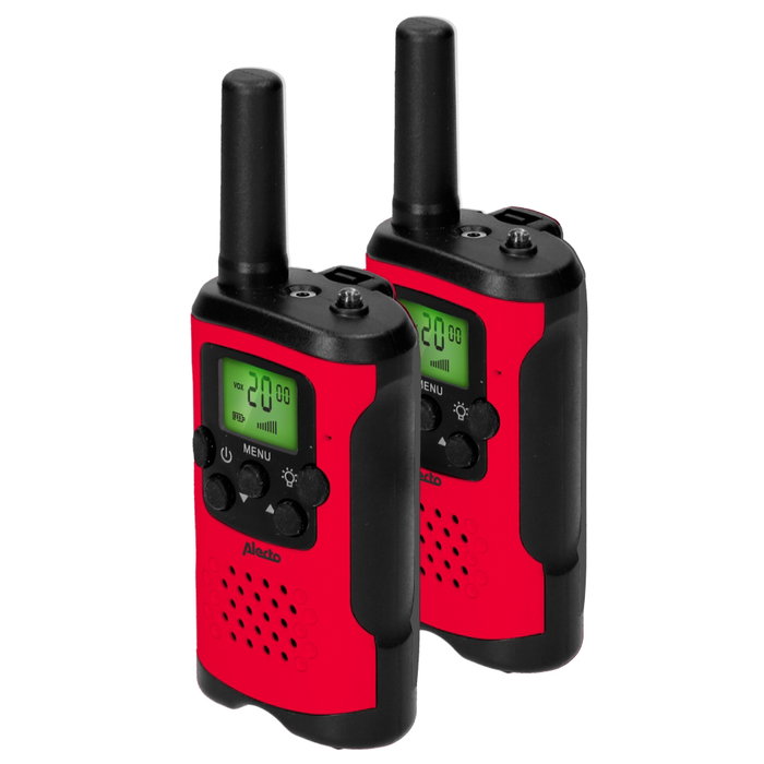Alecto FR115RD Set de 2 Walkie Talkies para Niños, Rojo/Negro Alecto FR115RD Set de 2 Walkie Talkies para Niños, Rojo/Negro