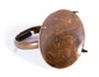 Innspiro Anillos Metálicos Ajustables con Base Garra Dorado Envejecido