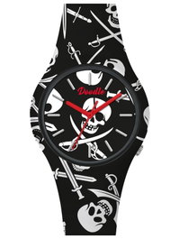 Doodle Reloj DO42007 Multicolor con Calaveras Piratas