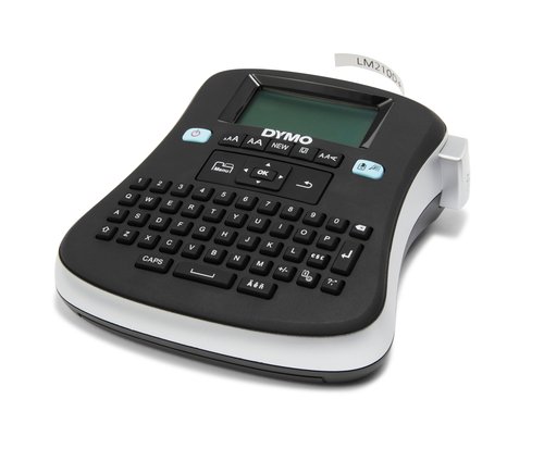 Dymo LabelManager 210D+ Rotuladora Electrónica QWERTY Negro/Plata Dymo LabelManager 210D+ Rotuladora Electrónica QWERTY Negro/Plata