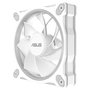ASUS MR120 Ventilador ARGB Reverse 12 cm Blanco 3uds para Carcasa de Ordenador