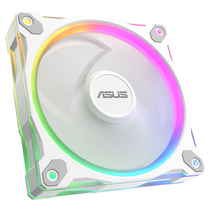ASUS MR120 Ventilador ARGB Reverse 12 cm Blanco 3uds para Carcasa de Ordenador
