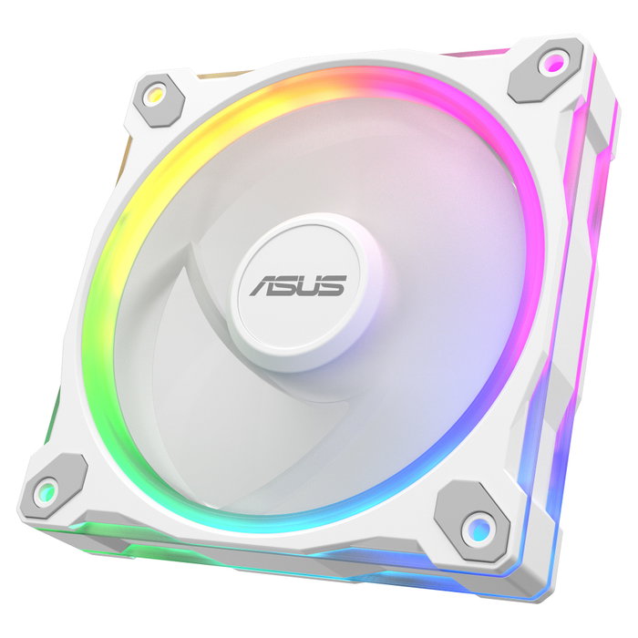 ASUS MR120 Ventilador ARGB Reverse 12 cm Blanco 3uds para Carcasa de Ordenador