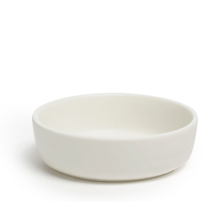 COMAS MINI KODAI Tarrina de Porcelana, Diámetro 8 cm, Altura 2.5 cm, Blanca, Complemento de Vajilla (Set de 6)