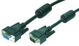 LogiLink 5m VGA VGA cable VGA (D-Sub) Black