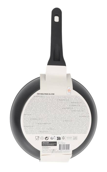 MasterChef Sartén 24 cm Aluminio Forjado 2,8 mm Coccion MasterChef Hogar (6 Unidades)