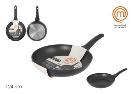 MasterChef Sartén 24 cm Aluminio Forjado 2,8 mm Coccion MasterChef Hogar (6 Unidades)